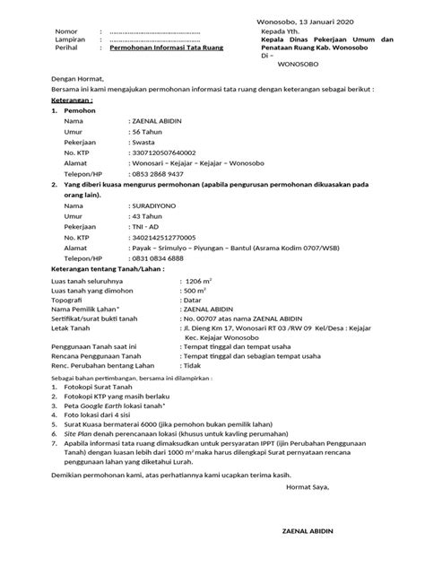 Contoh Surat Permohonan Tanah FELDA yang Baik dan Benar