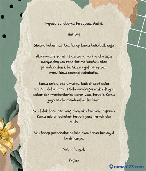 Surat Resmi Sahabat