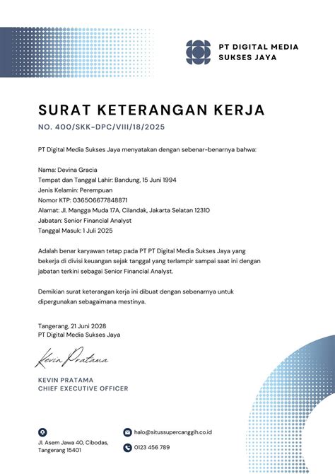 Surat keterangan