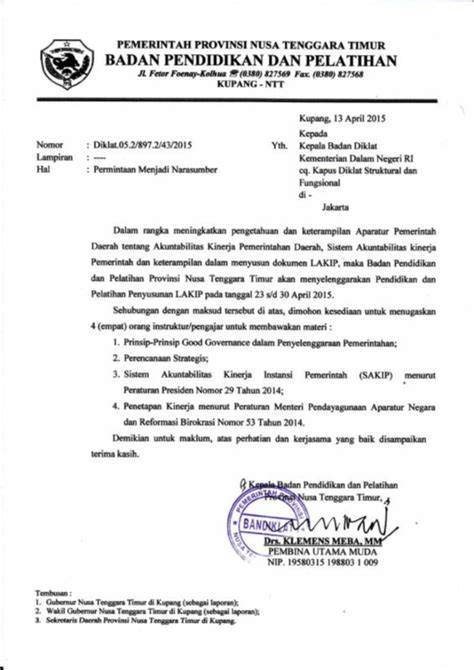 Surat permohonan resmi