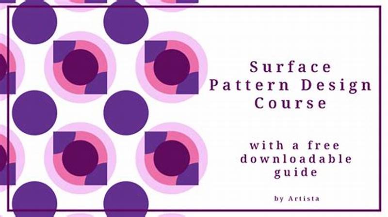 Surface Pattern Design Course Near Me