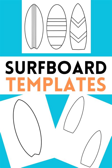 Surfboard Craft Template