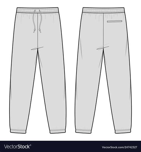 Sweat Pants Template