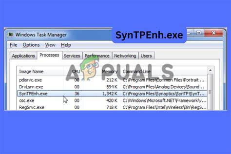SynTPEnh.exe Application Error