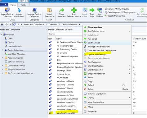 System Center Configuration Manager Collections