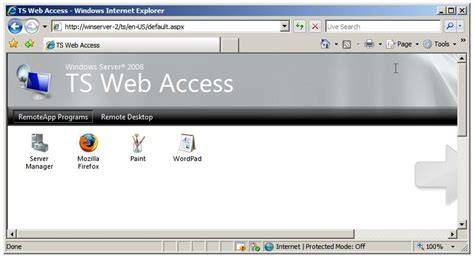 TS Web Access