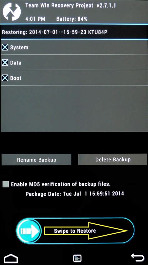 TWRP Custom Recovery
