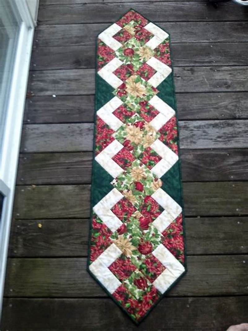 Table Runner Christmas Quilt Pattern Free