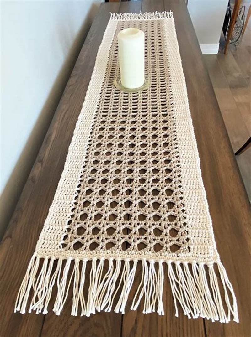 Table Runner Crochet Pattern