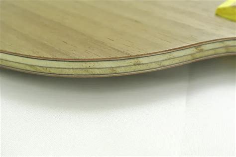 Table tennis blade fiber layers