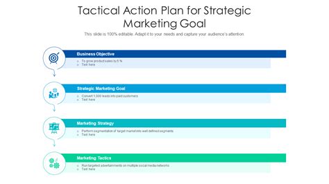 Tactical Marketing Plan Template