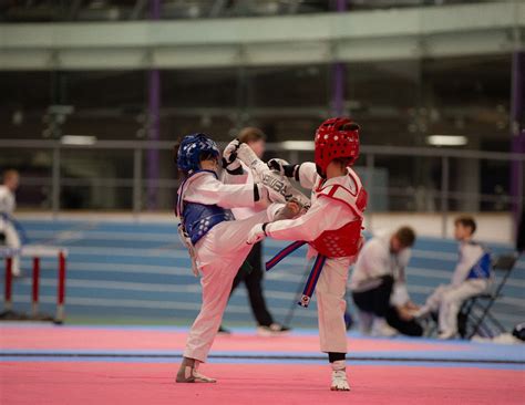 Taekwondo Kyorugi Match