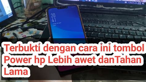 Tahan Tombol Power