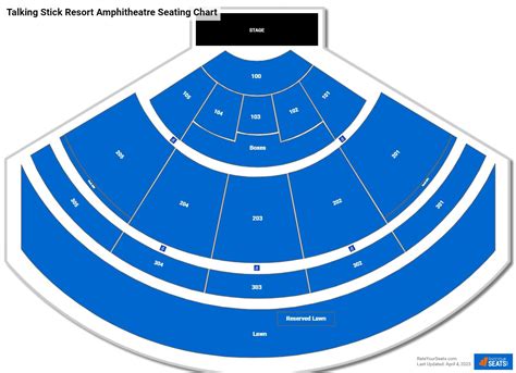 Talking Stick Amphitheater Seating Chart
