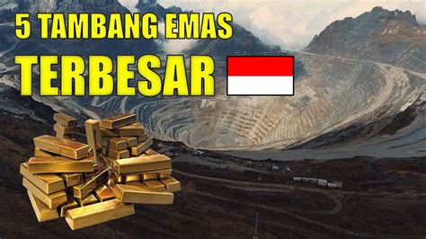 Tambang emas di Indonesia