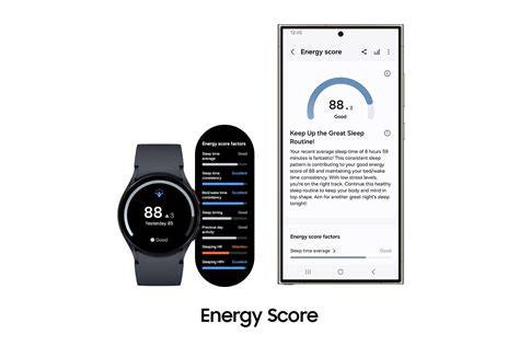 Tampilan Energy Score Galaxy Watch8