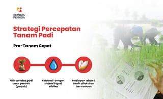Tanam Pangan Strategis