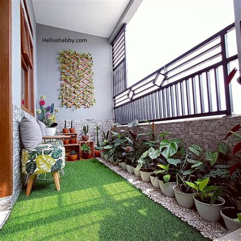 tanaman balkon rumah minimalis