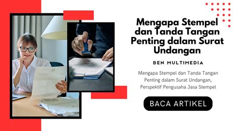 Tanda Tangan Resmi Penting