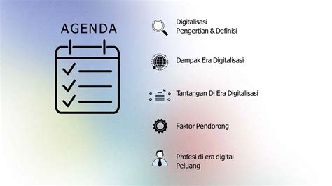 Tantangan Agenda