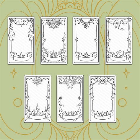 Tarot Cards Templates