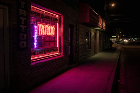 Tattoo Shop Ambient Lighting