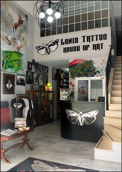 Tattoo Shop Interior Design Nature