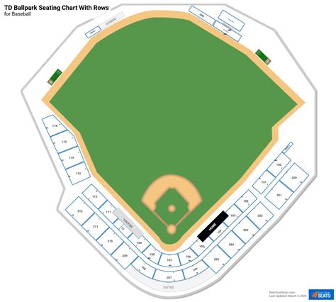 Td Ballpark Seating Chart