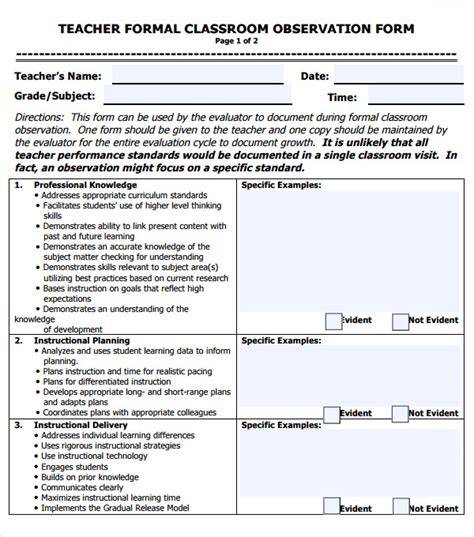 Teaching Observation Templates