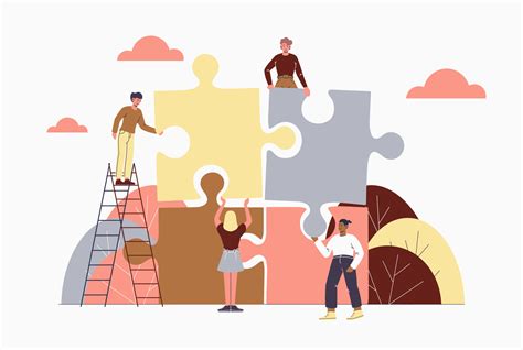 Team collaboration illustration
