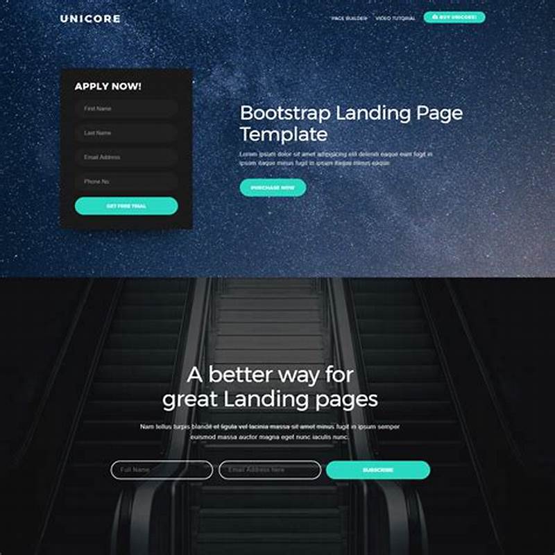 Tech Top Simple Bootstrap Template