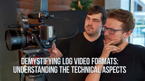 Technical aspects of video formats