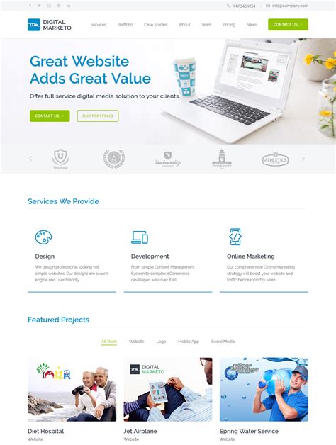 Technology Website Templates