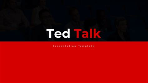 Ted Talk Powerpoint Template