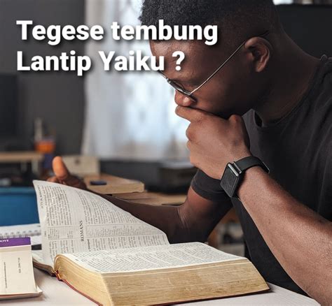 Tegese Lantip in Education