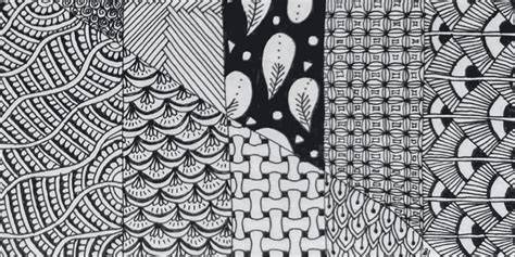 Teknik dasar zentangle