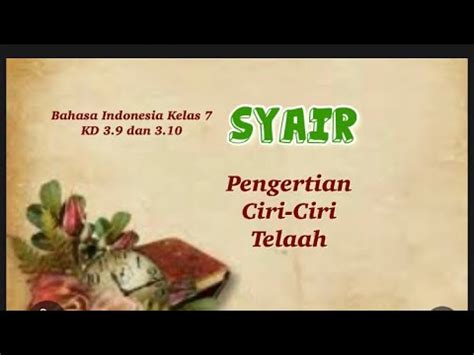 Telaah Syair