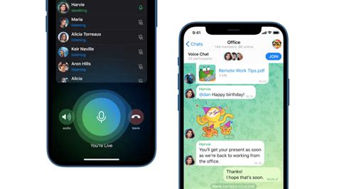 Telegram Voice Messages iOS 16