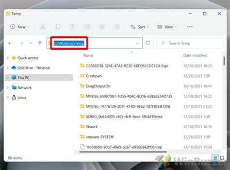 Temp Folder