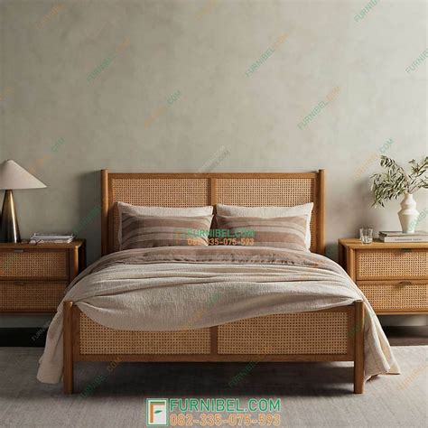 Tempat Tidur Rotan