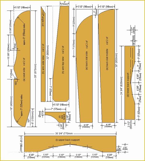 Template Adirondack Chair