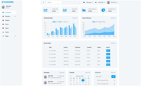 Template Admin Bootstrap 5