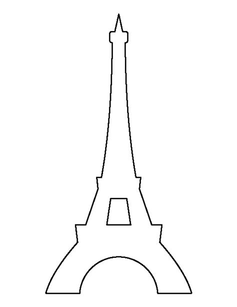 Template Eiffel Tower