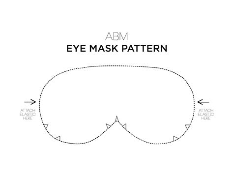Template Eye Mask