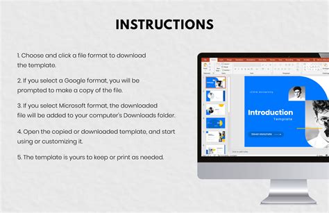 Template For Introduction
