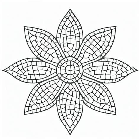 Template For Mosaic Design