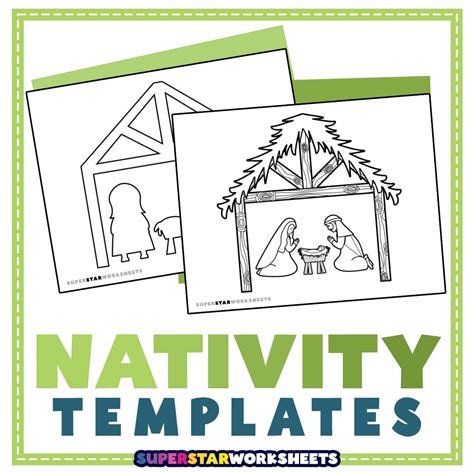 Template For Nativity Scene