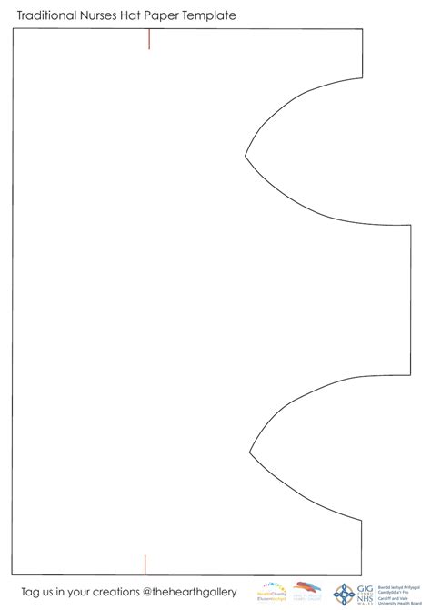 Template For Nurses Hat