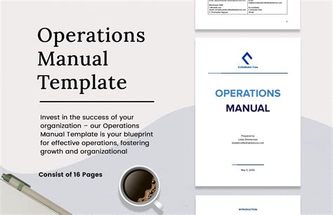 Template For Operations Manual