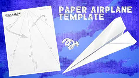 Template For Paper Airplane